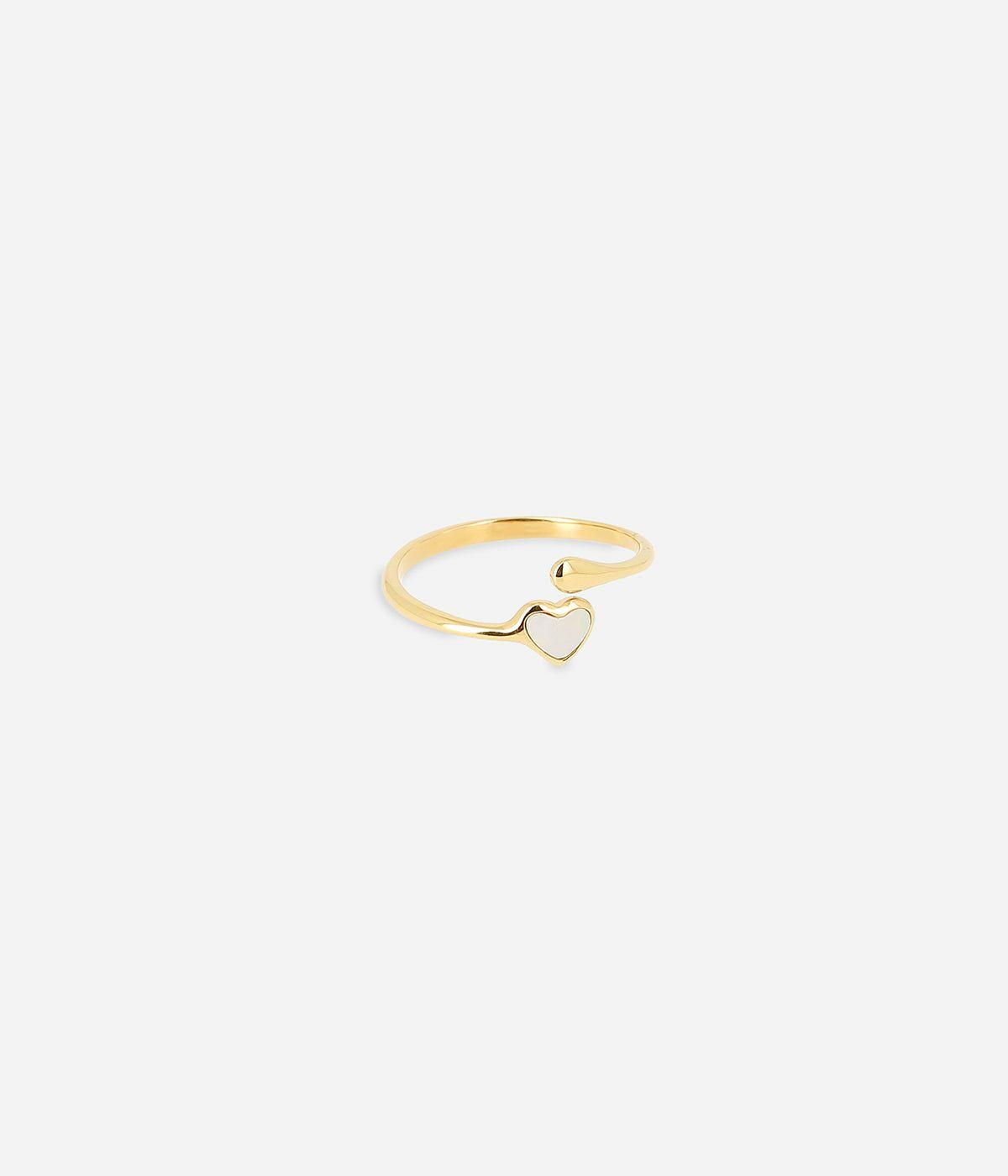 Bagues Ajustables | Bague Anaïs – Acier doré – Femme Bagues Bagues Ajustables