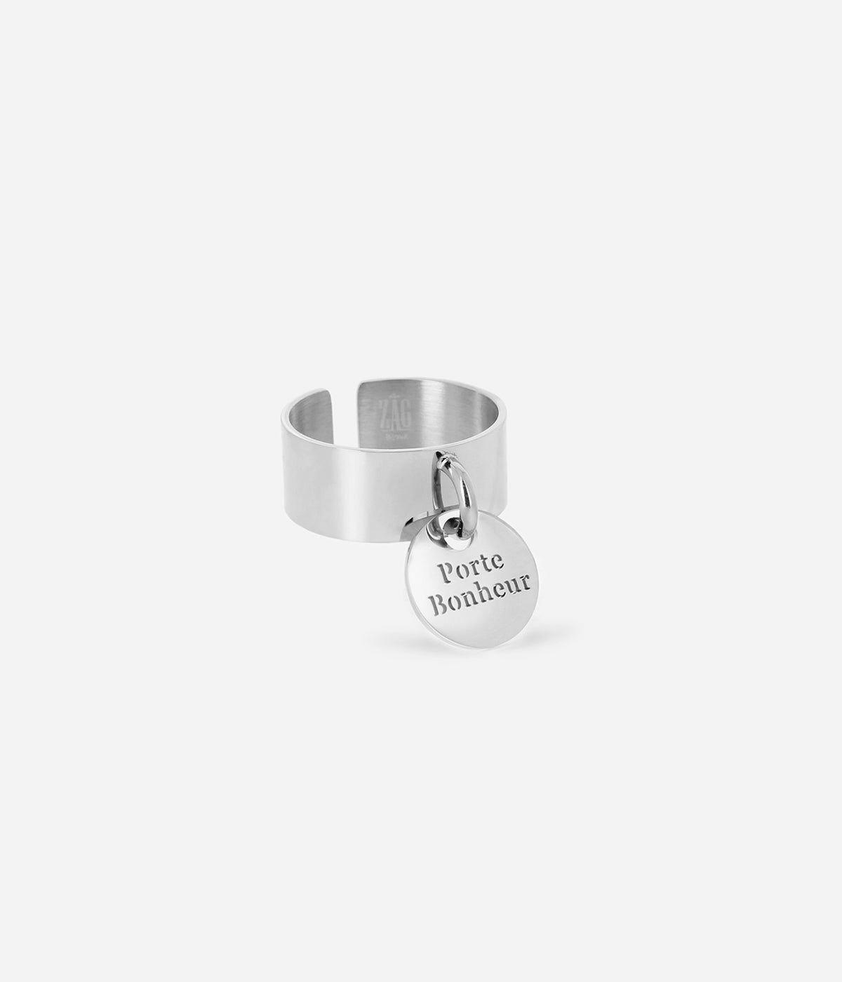 Bagues Ajustables | Bague Béatrice – Acier – Femme Bagues Bagues Ajustables