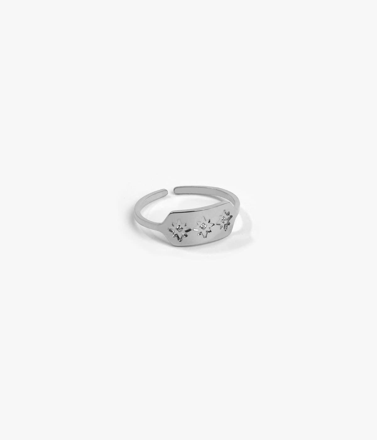 Bagues Ajustables | Bague Lassie – Acier – Femme Bagues Bagues Ajustables