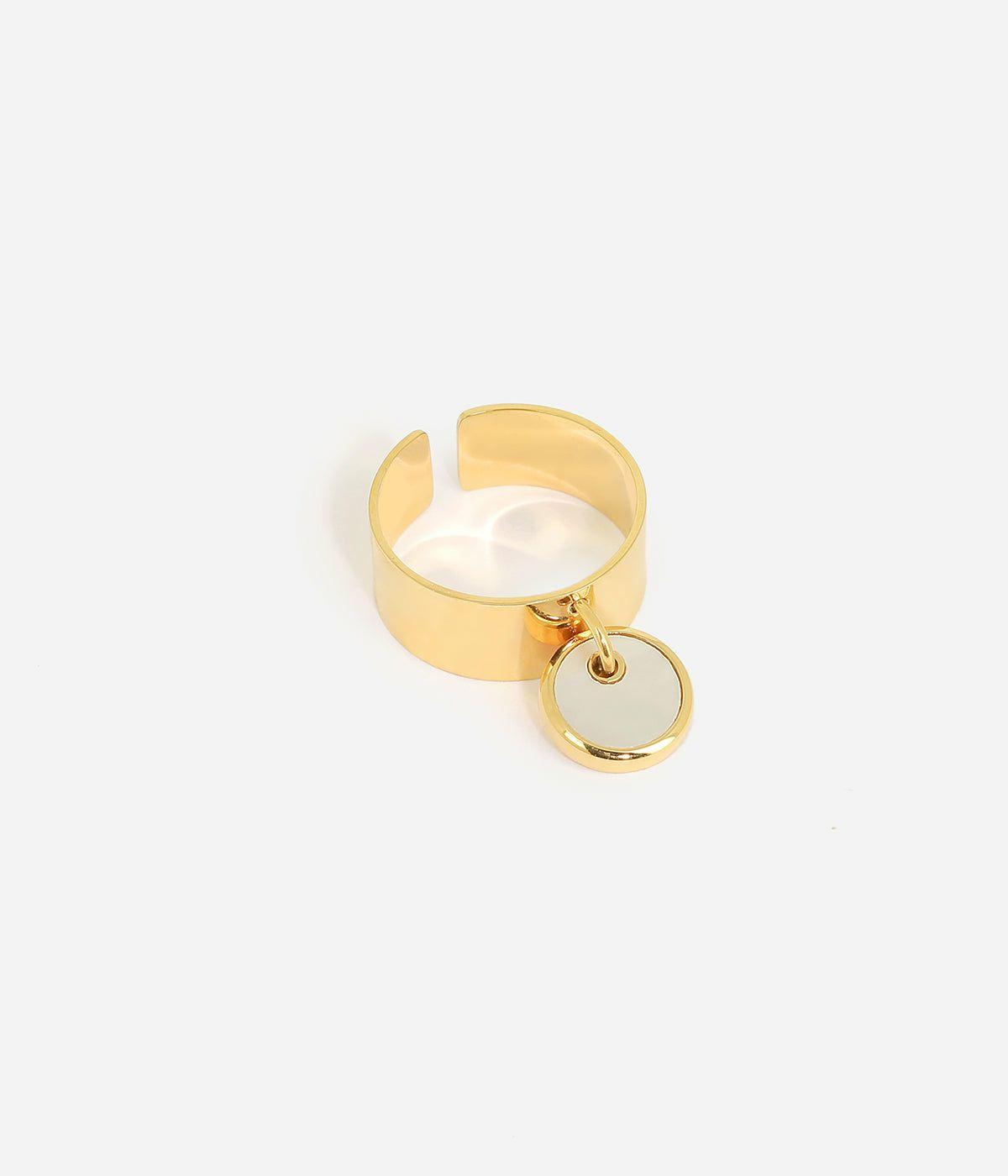 Bagues Ajustables | Bague Nacera – Acier doré – Femme Bagues Bagues Ajustables