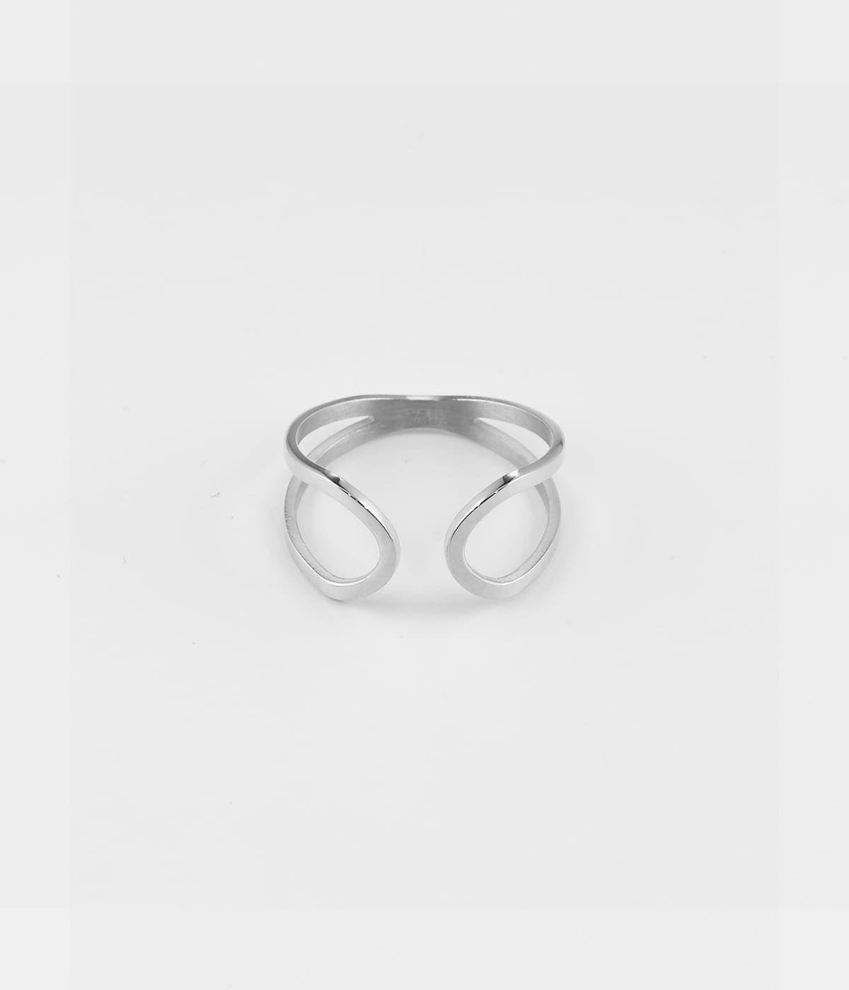 Bagues Fines | Bague Infinity – Acier – Femme Bagues Bagues Ajustables