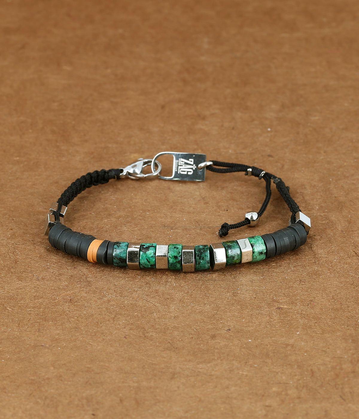 Bijoux | Bracelet Charly – Acier / Turquoise africaine – Homme Bijoux Bijoux