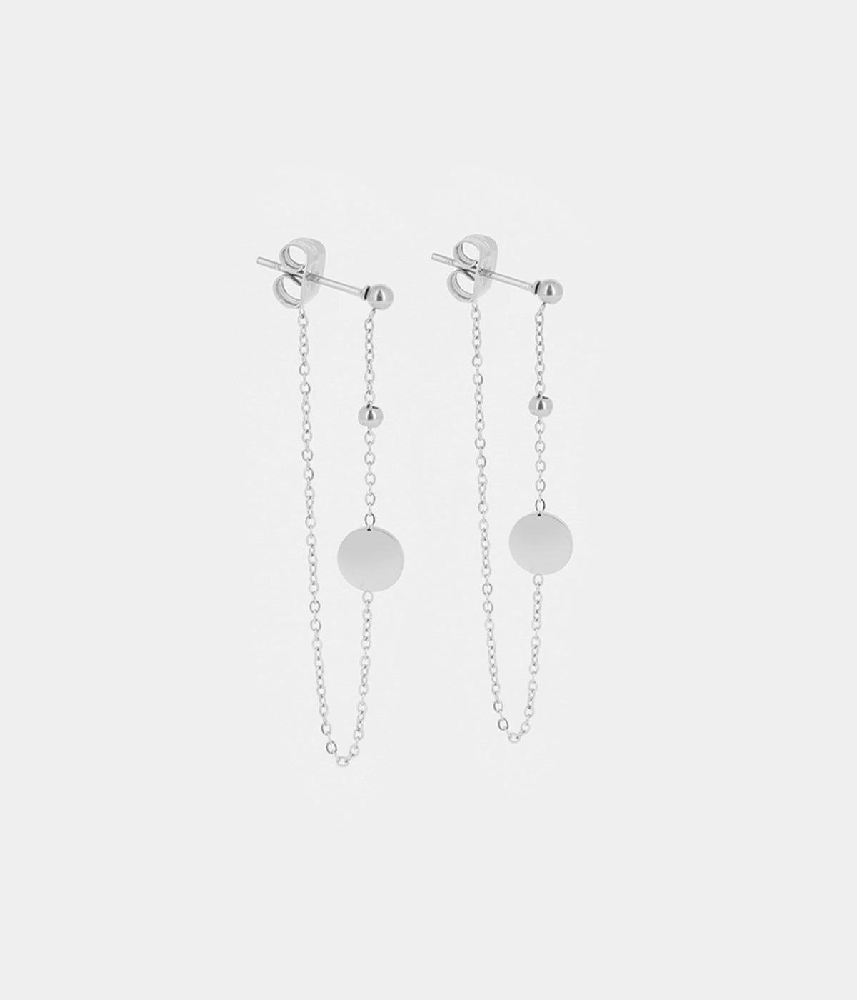 Boucles Medium | Boucles d’oreilles Atomium – Acier – Femme Boucles D'oreilles Boucles Medium