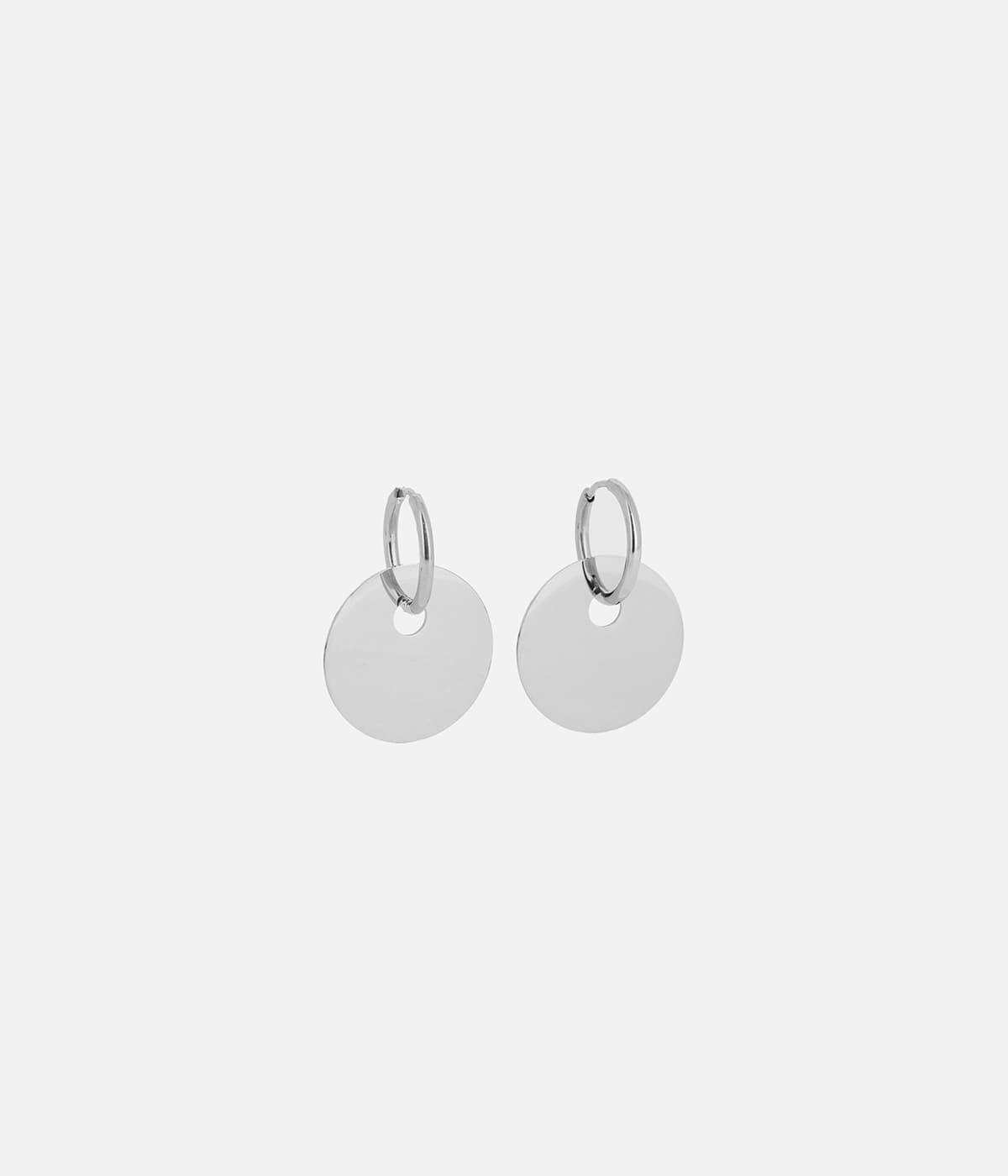 Boucles Medium | Boucles d’oreilles Ronda – Acier – Femme Boucles D'oreilles Boucles Medium