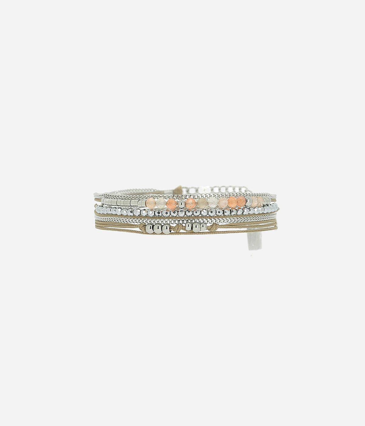 Bracelets Multi-rangs | Bracelet Yoline – Femme Bracelets Bracelets Multi-rangs