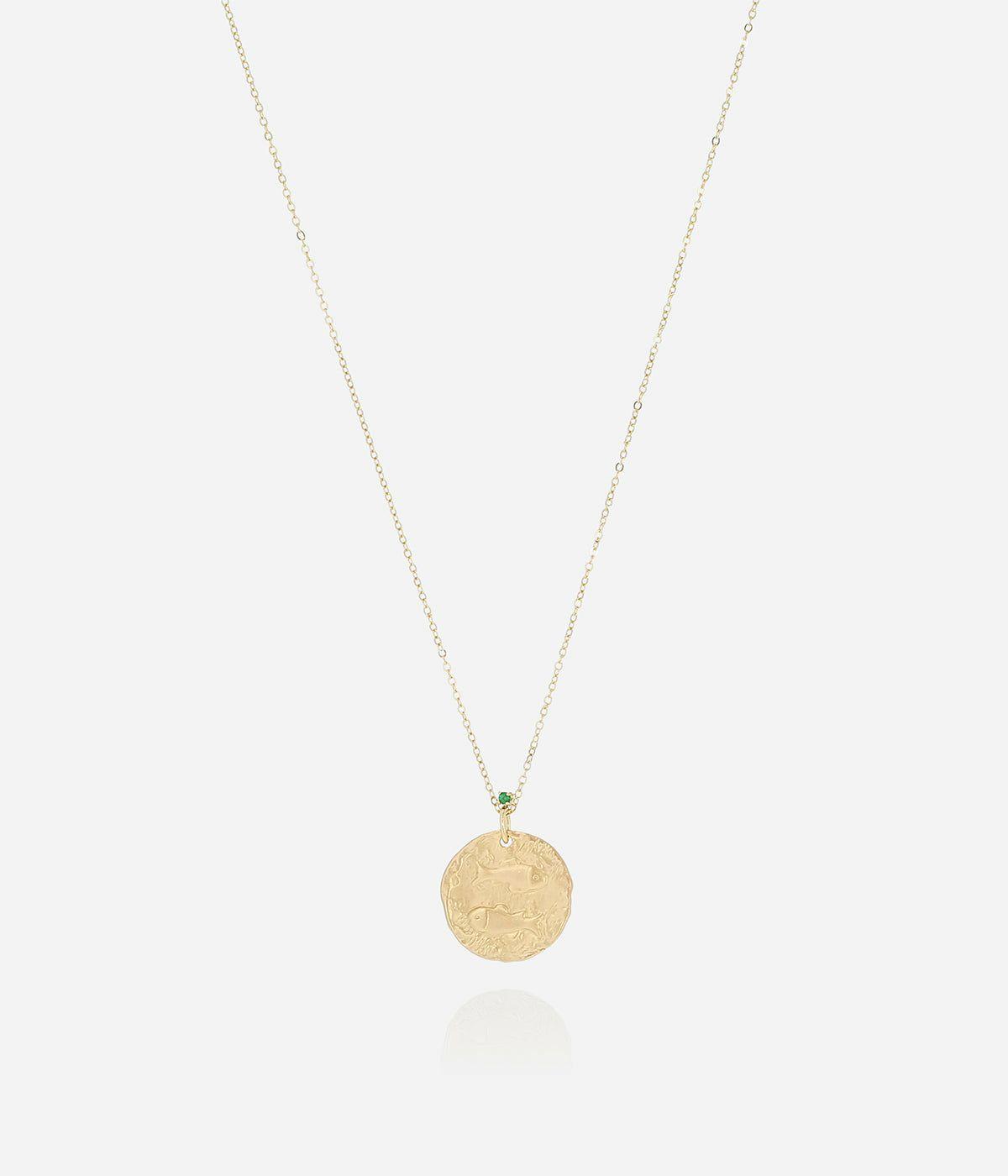 Colliers Medium | Collier Ichthues – Acier doré – Femme Colliers Colliers Medium