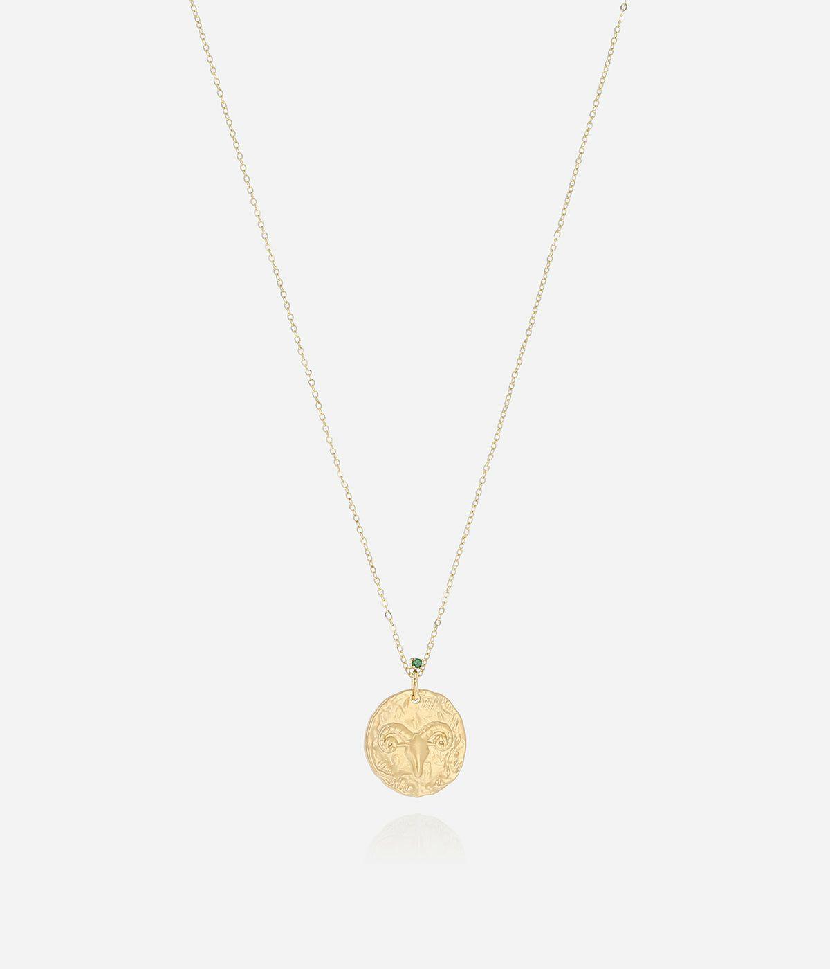 Colliers Medium | Collier Krios – Acier doré – Femme Colliers Colliers Medium