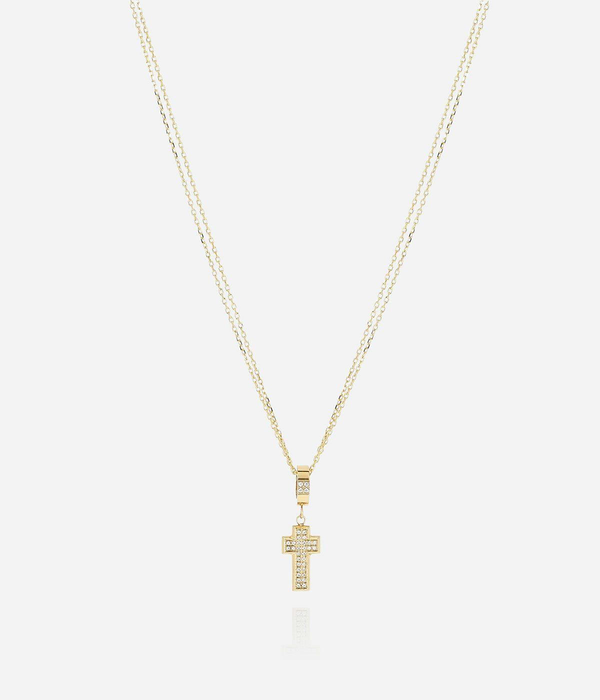 Colliers Medium | Collier Ondine – Acier doré – Femme Colliers Colliers Medium