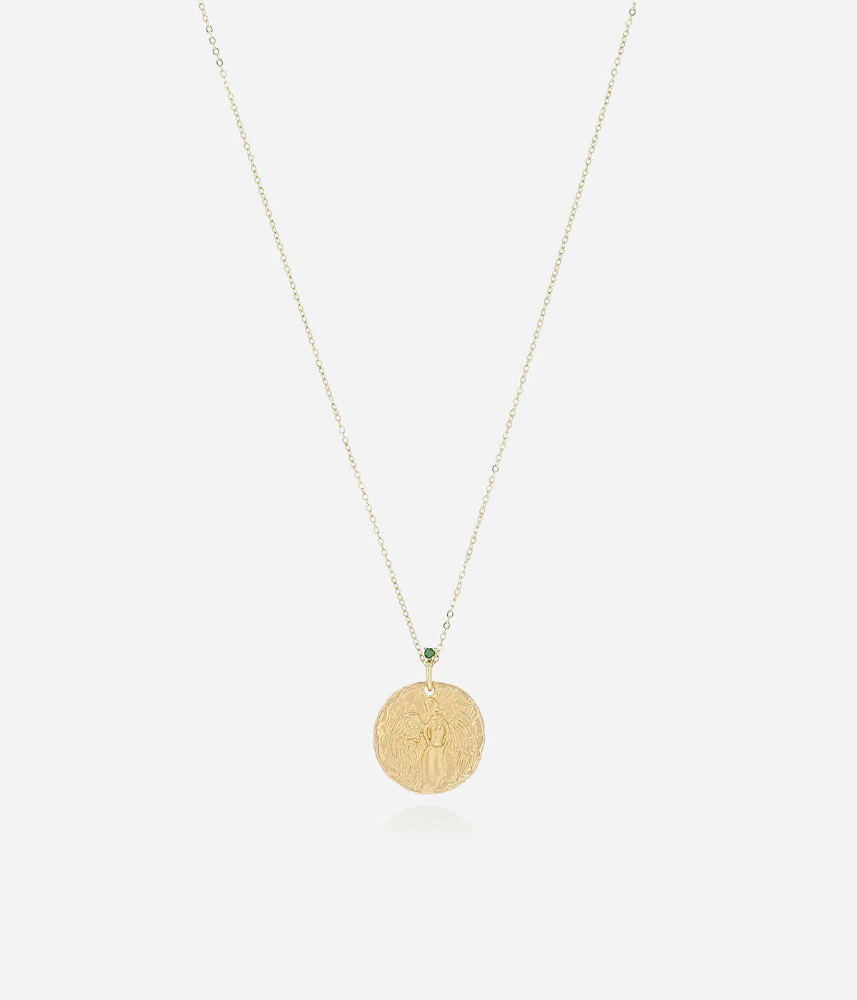 Colliers Medium | Collier Parthenos – Acier doré – Femme Colliers Colliers Medium