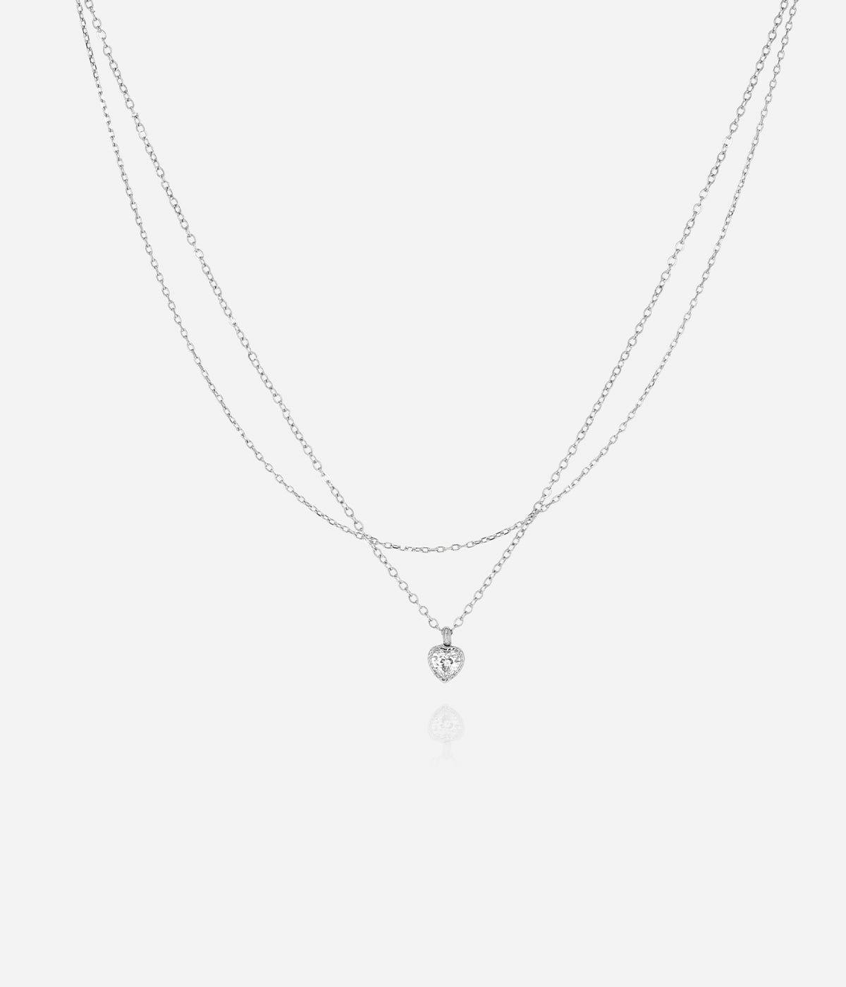 Colliers Multi-Rangs | Collier Curaçao – Acier – Femme Colliers Colliers Multi-Rangs