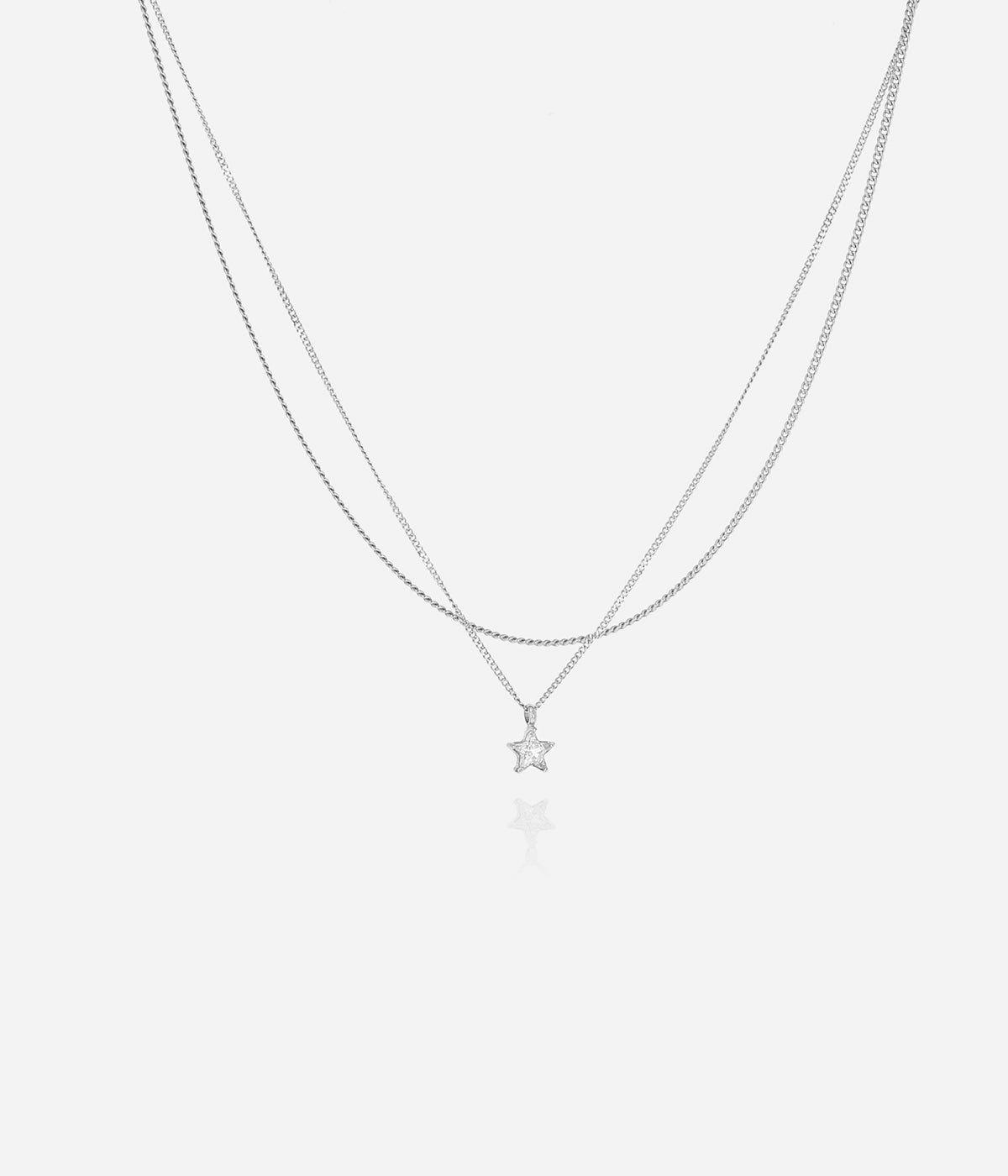 Colliers Multi-Rangs | Collier Montserrat – Acier – Femme Colliers Colliers Multi-Rangs