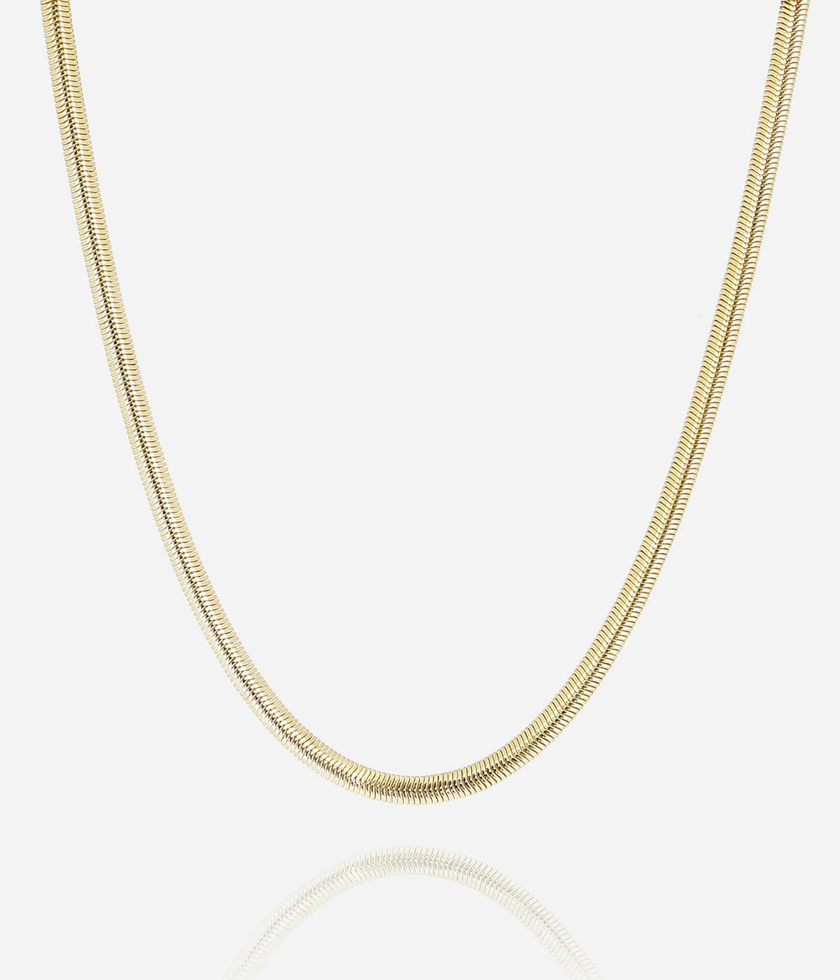 Colliers Ras de Cou | Collier Anubis – Acier doré – Femme Colliers Colliers Ras de Cou