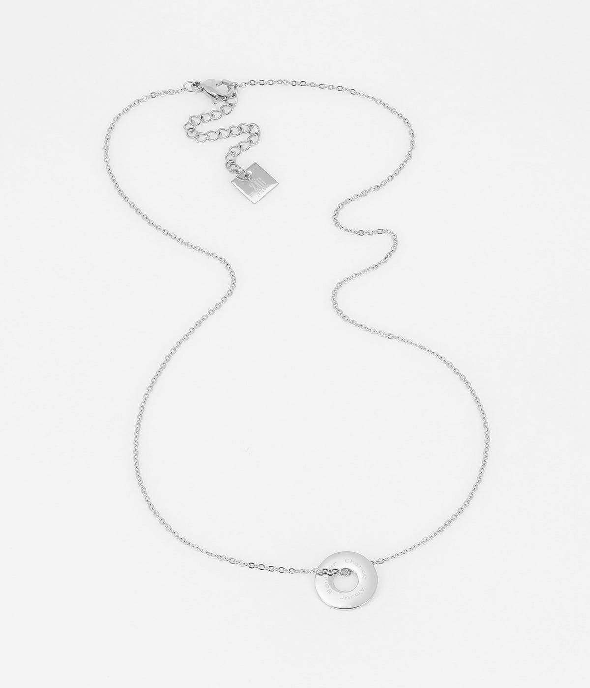 Colliers Ras de Cou | Collier Divine – Acier – Femme Colliers Colliers Ras de Cou