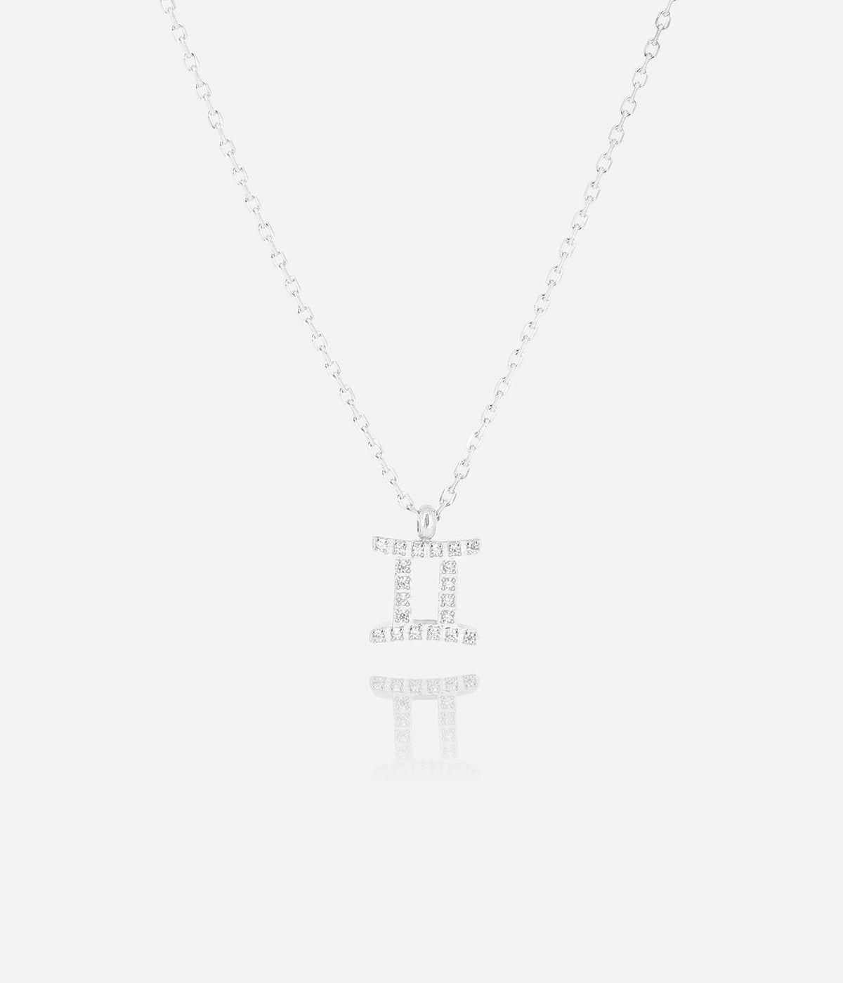 Colliers Ras de Cou | Collier Gemini – Acier – Femme Colliers Colliers Ras de Cou