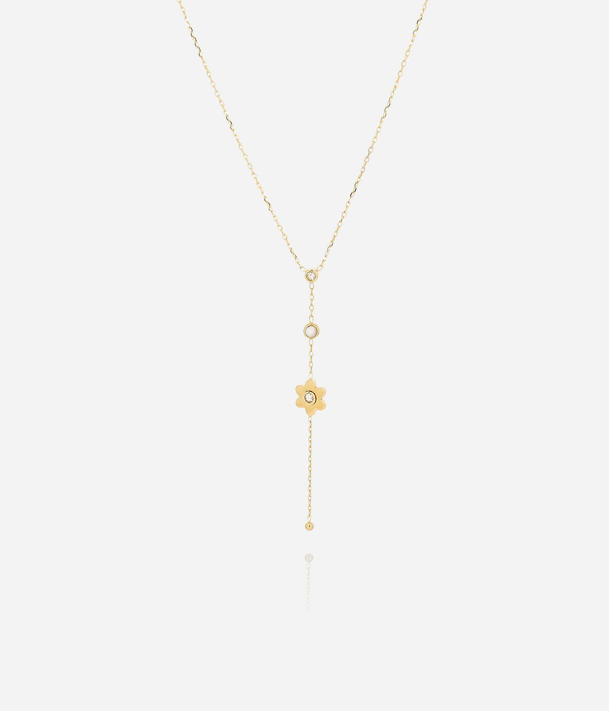 Colliers Ras de Cou | Collier Kapsi – Acier doré – Femme Colliers Colliers Ras de Cou