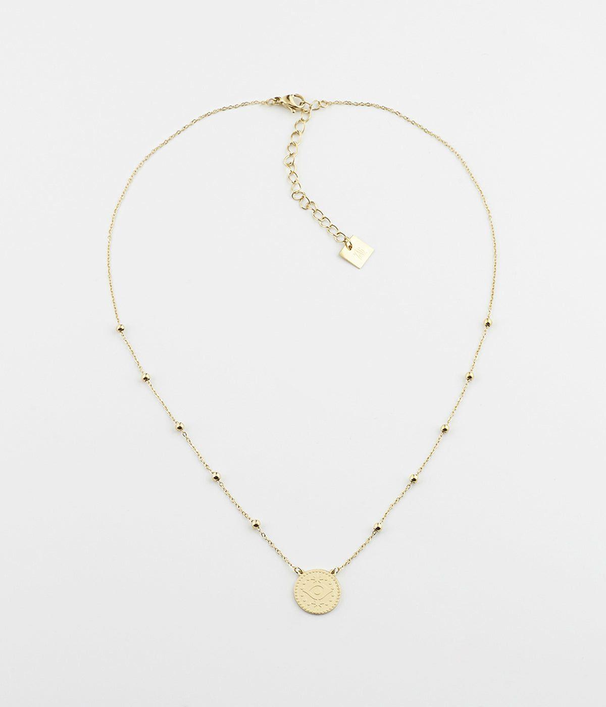 Colliers Ras de Cou | Collier Osiris – Acier doré – Femme Colliers Colliers Ras de Cou