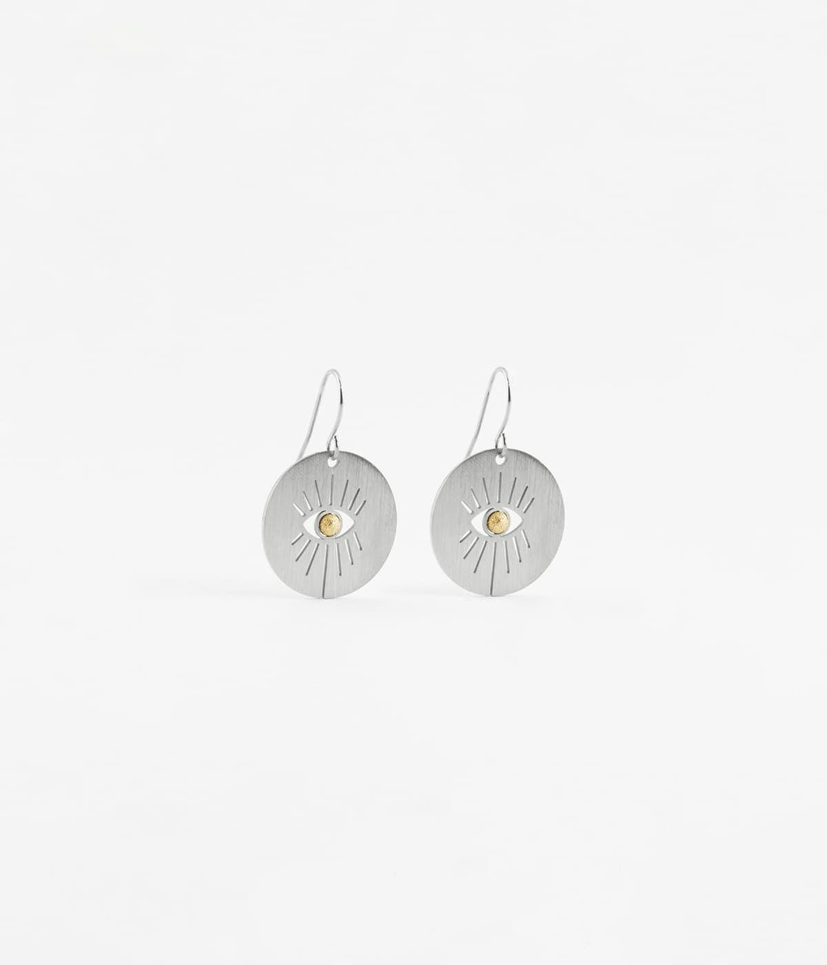 Dormeuses | Boucles d’oreilles Isis – Acier – Femme Boucles D'oreilles Dormeuses