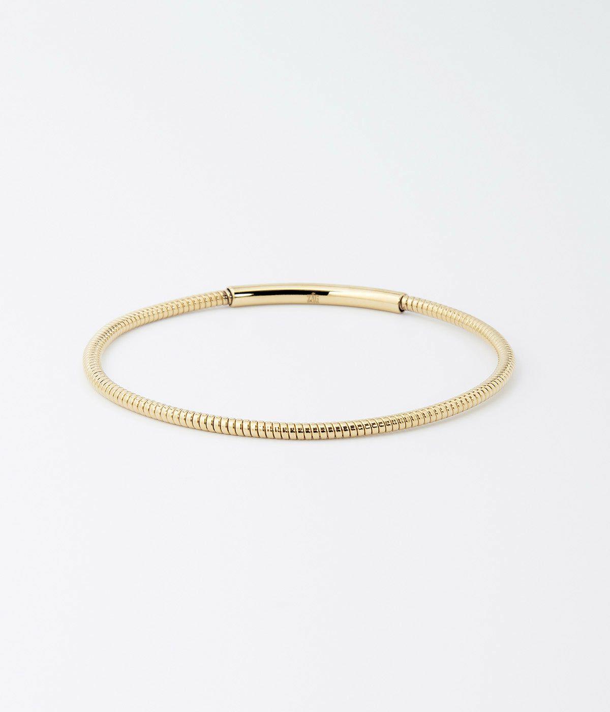 Joncs | Bracelet Jonc Marion – Acier doré – Femme Bracelets Femme