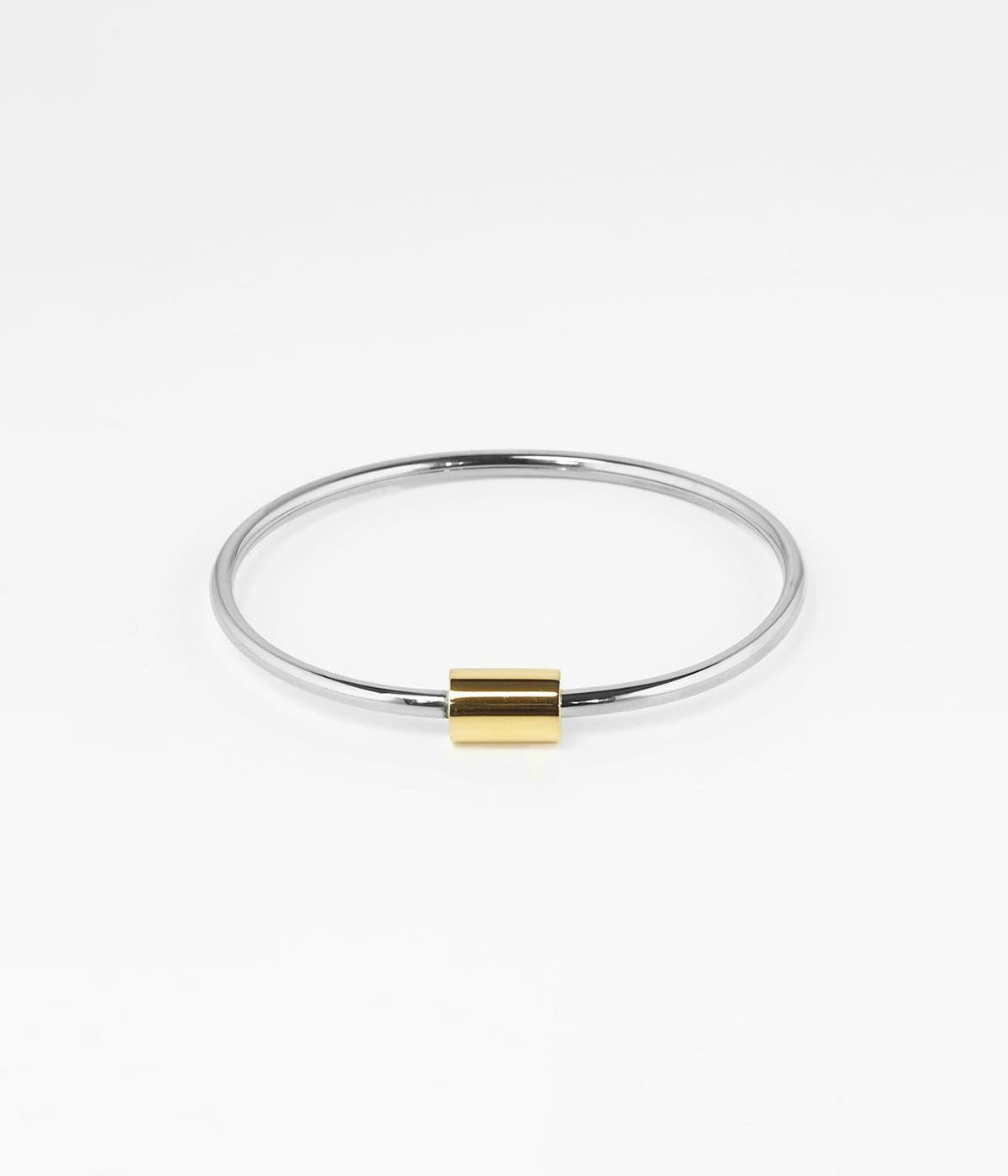 Joncs | Bracelet Jonc Mina – Acier – Femme Bracelets Femme