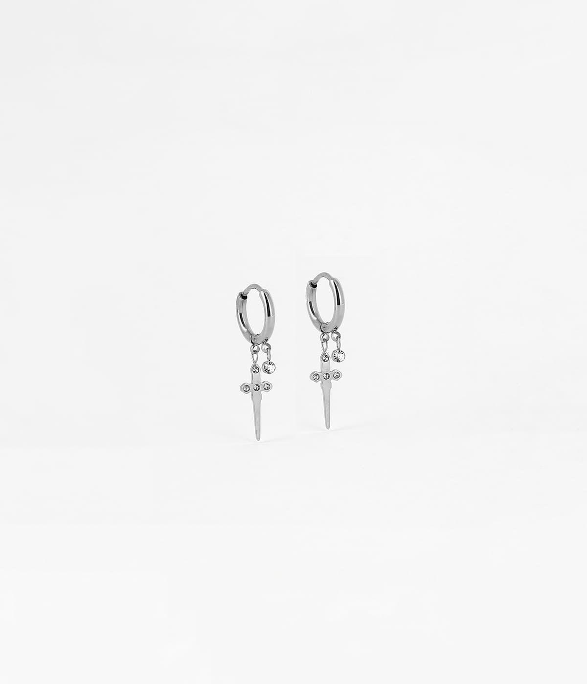 Mini Boucles | Boucles d’oreilles Magdalena – Acier – Femme Boucles D'oreilles Femme